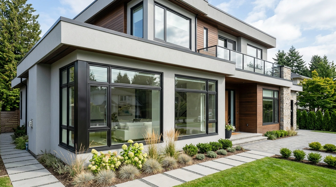 Triple-pane vinyl window replacement for maximum energy savings in Delta
